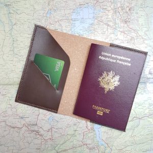 Protège passeport cuir pony hair léopard – Image 3