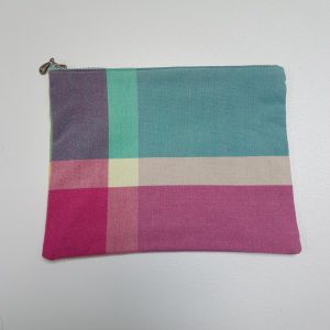 Trousse tissu multicolore recyclé – Image 8