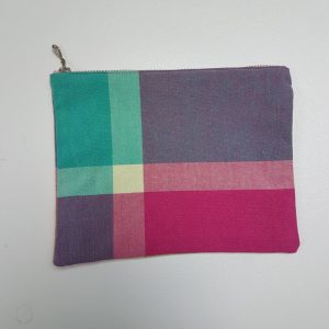 Trousse tissu multicolore recyclé – Image 6